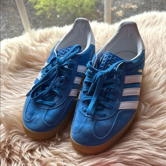adidas gazelle silver green womens Adidas Originals Gazelle Indoor Pro main image 1